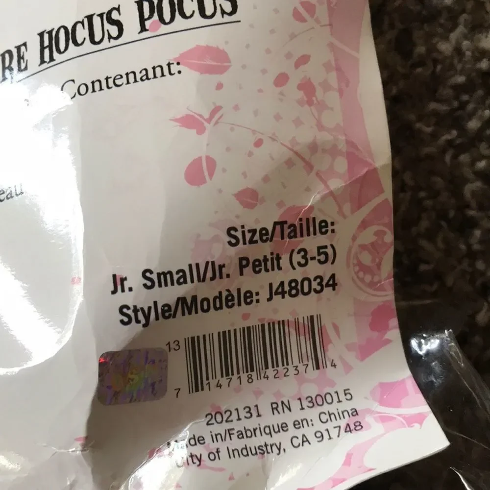 Leg Avenue Hocus Pocus Witch jr small 3 to 5 - Picture 3 of 5